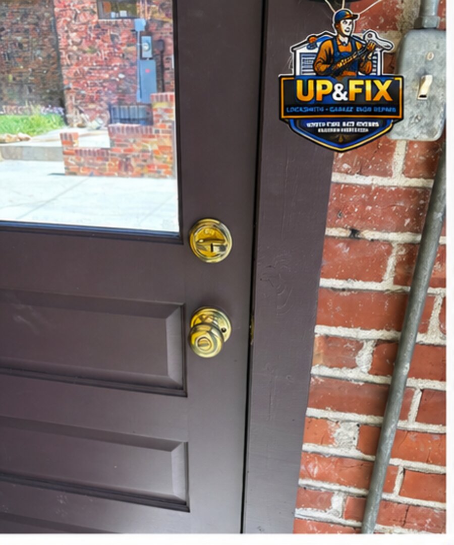 Deadbolt & lock install